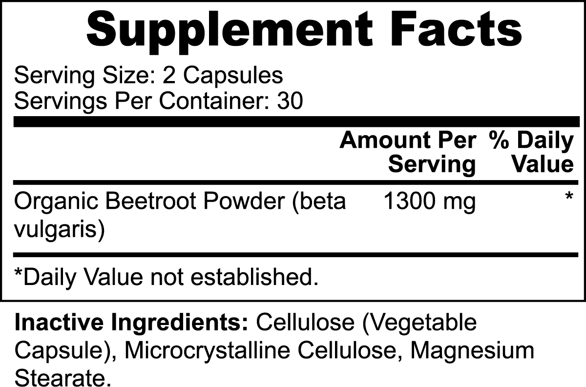 Organic Beetroot Powder